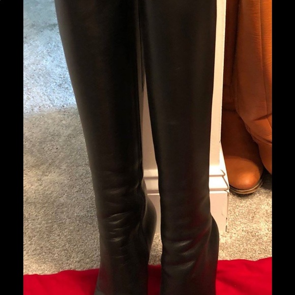 Christian Louboutin Botalili Tall Boot size 35.5 - Picture 2 of 8